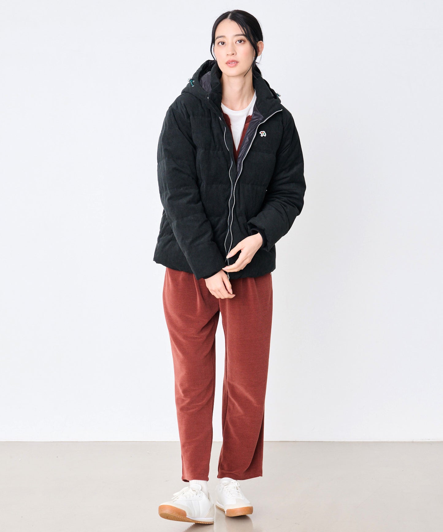 【予約】2WAY シェア コーデュロイ ダウンジャケット