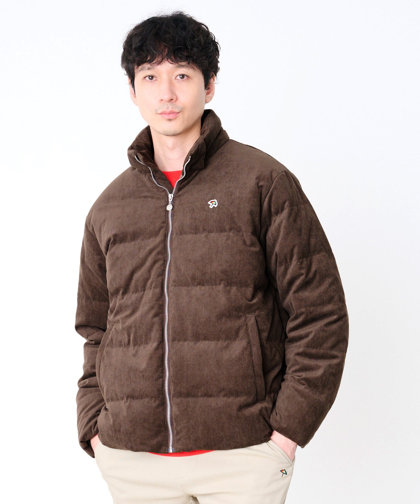 【予約】2WAY シェア コーデュロイ ダウンジャケット