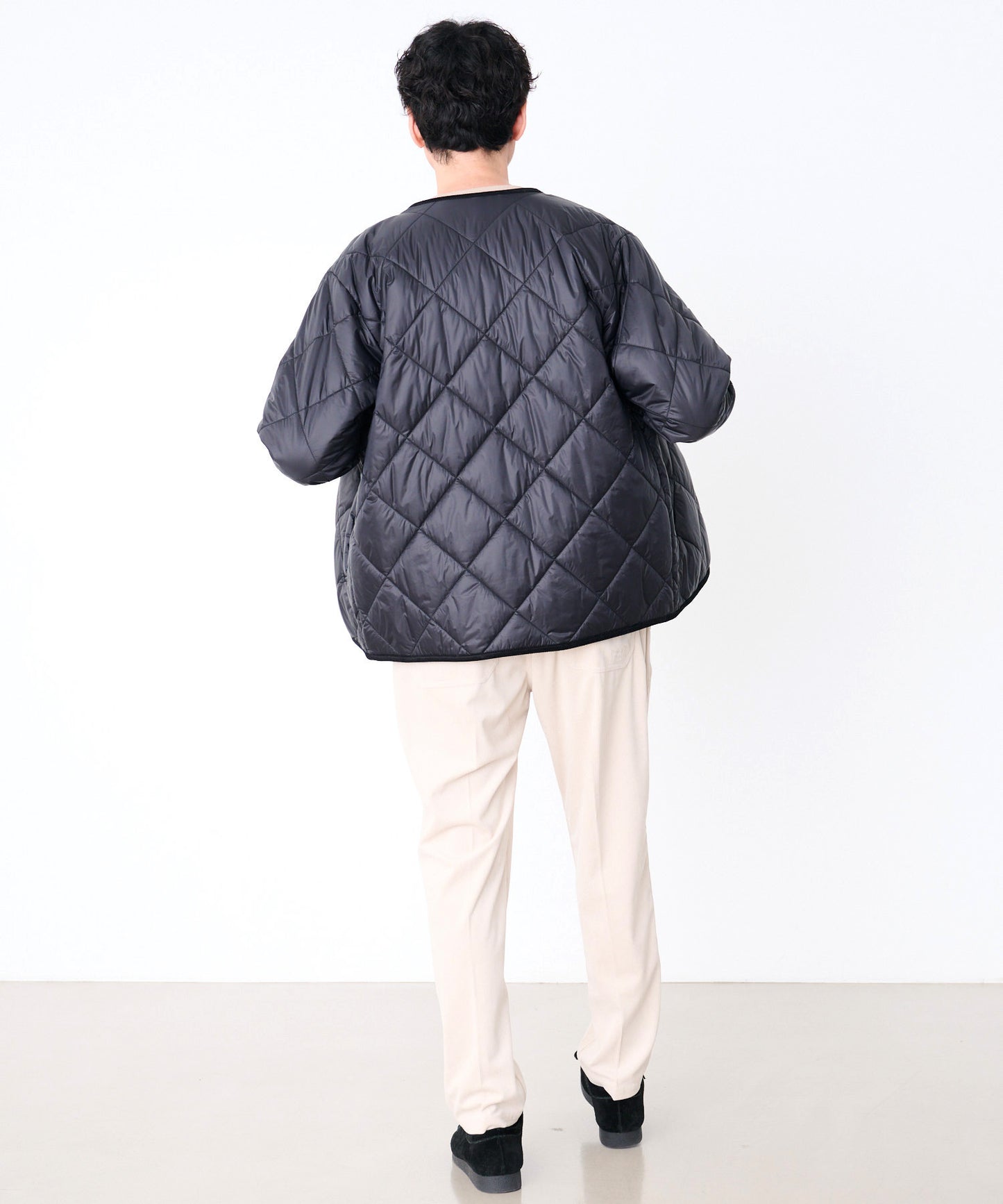 カラーレス シェア キルティング ジャケット