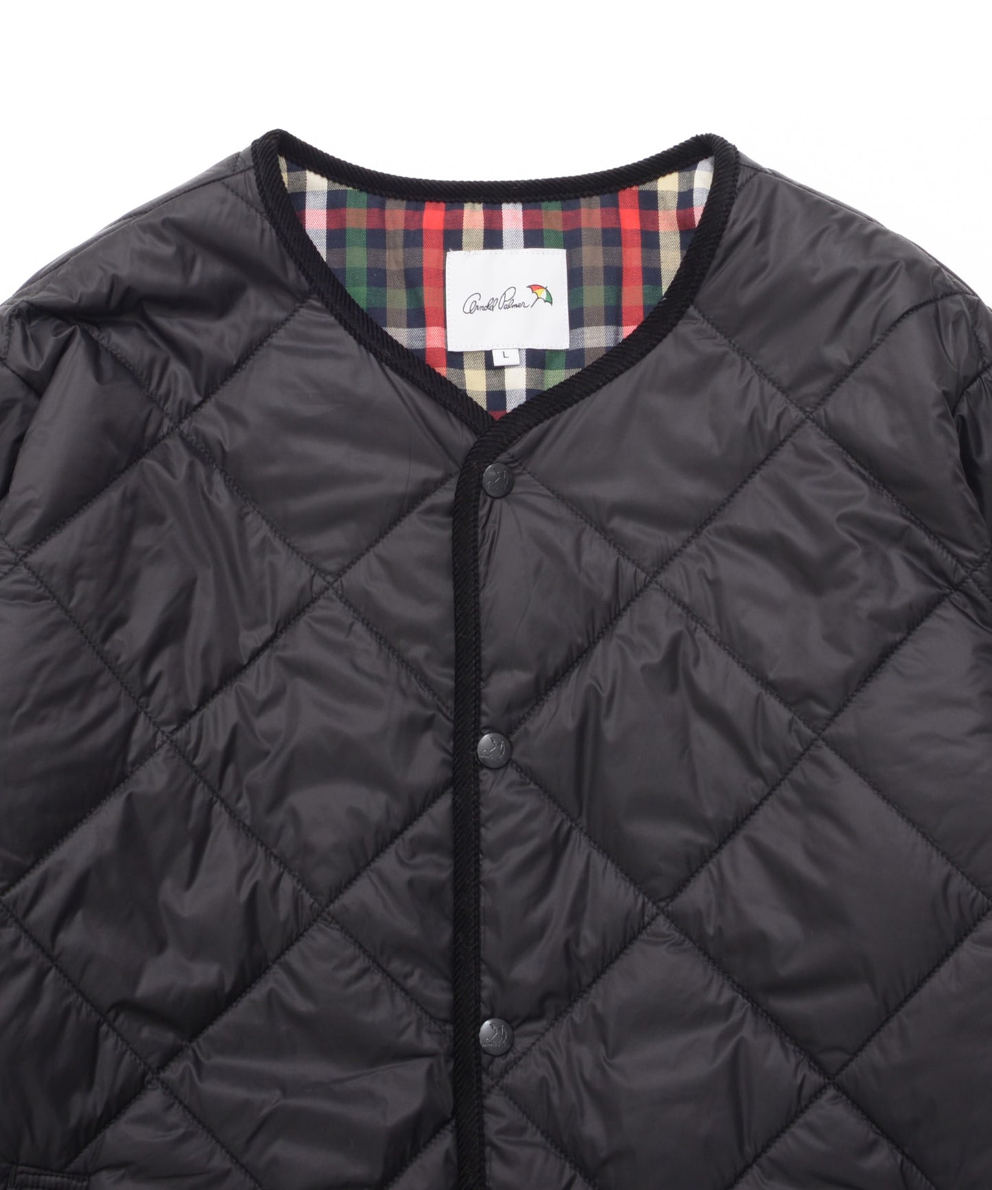 カラーレス シェア キルティング ジャケット