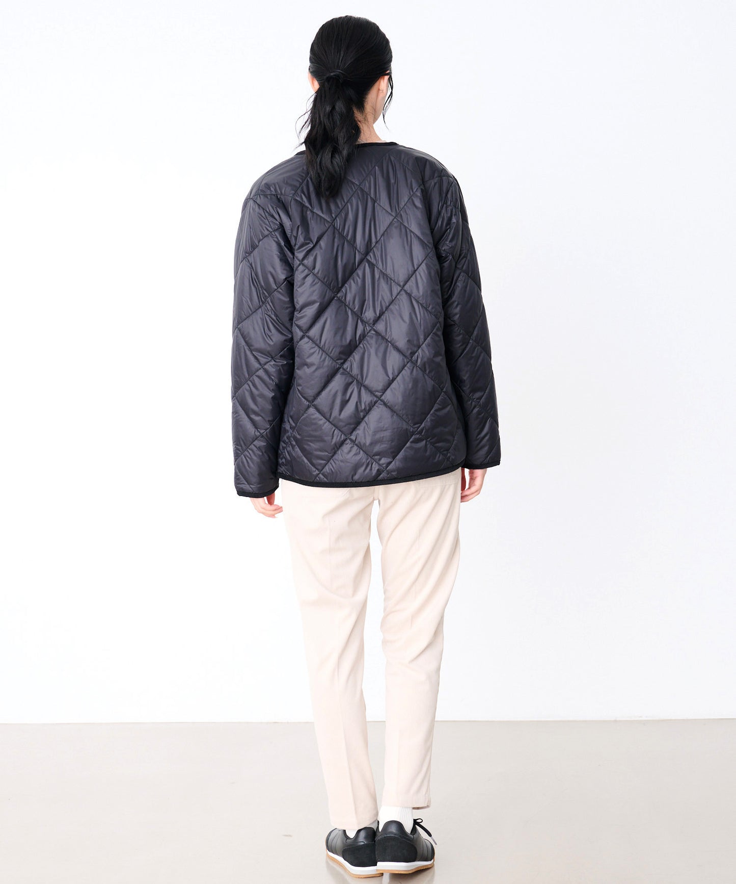 カラーレス シェア キルティング ジャケット