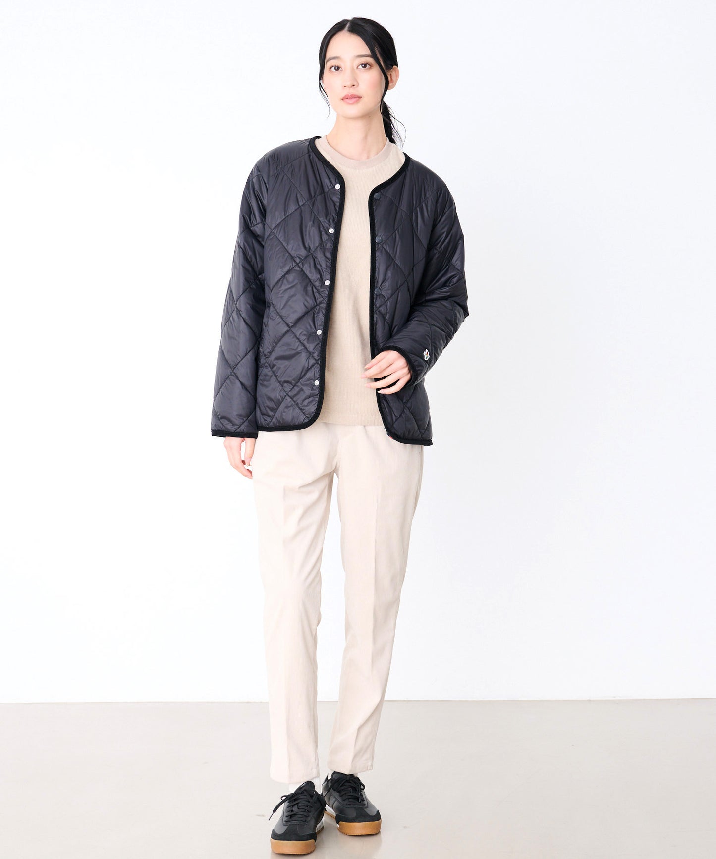 カラーレス シェア キルティング ジャケット