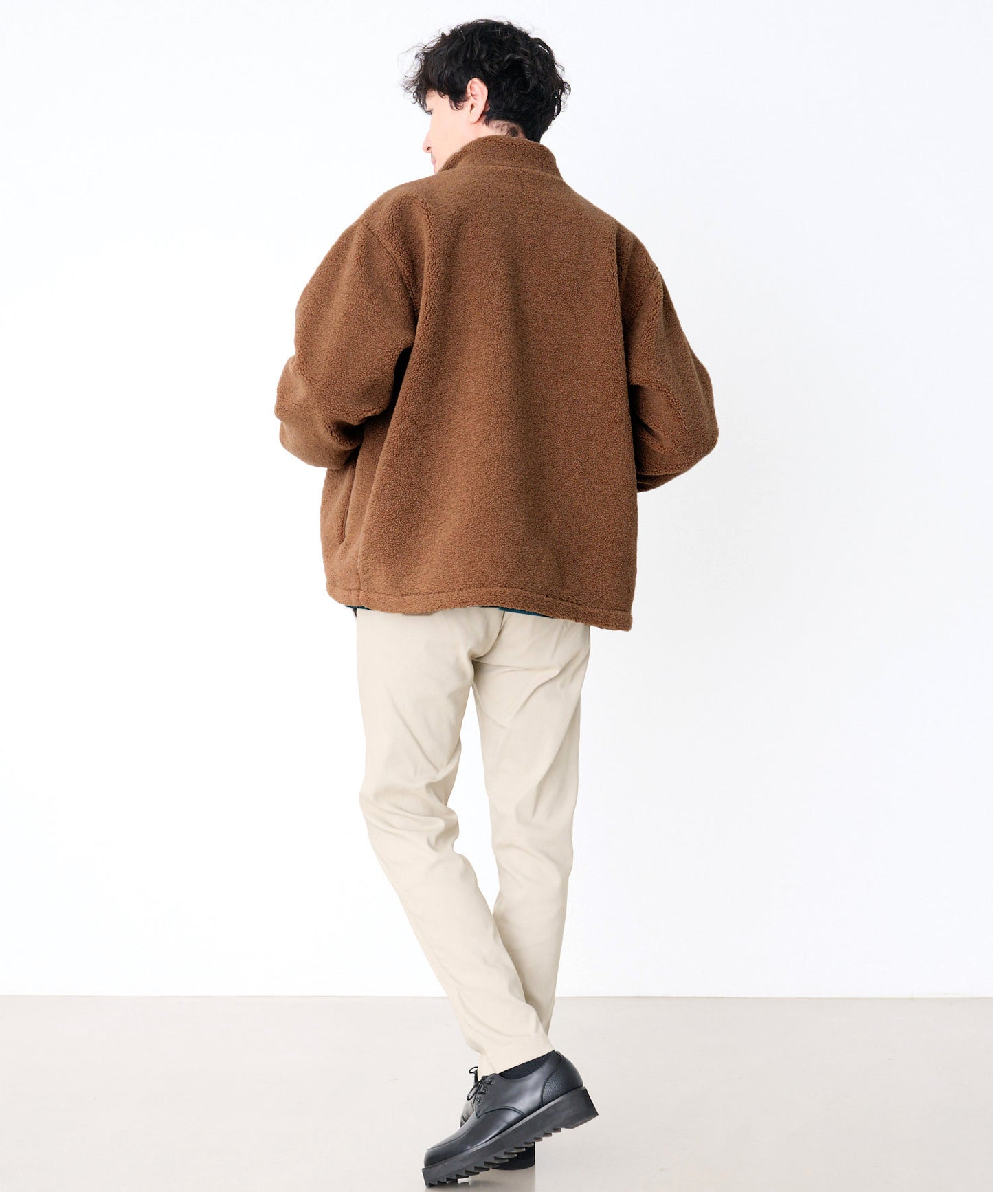 ウーリーフリース シェア スタンドジャケット