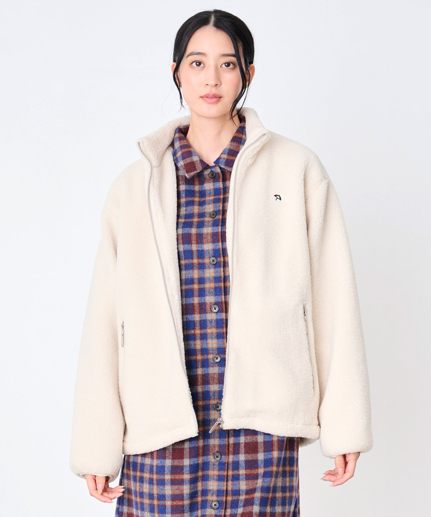 ウーリーフリース シェア スタンドジャケット