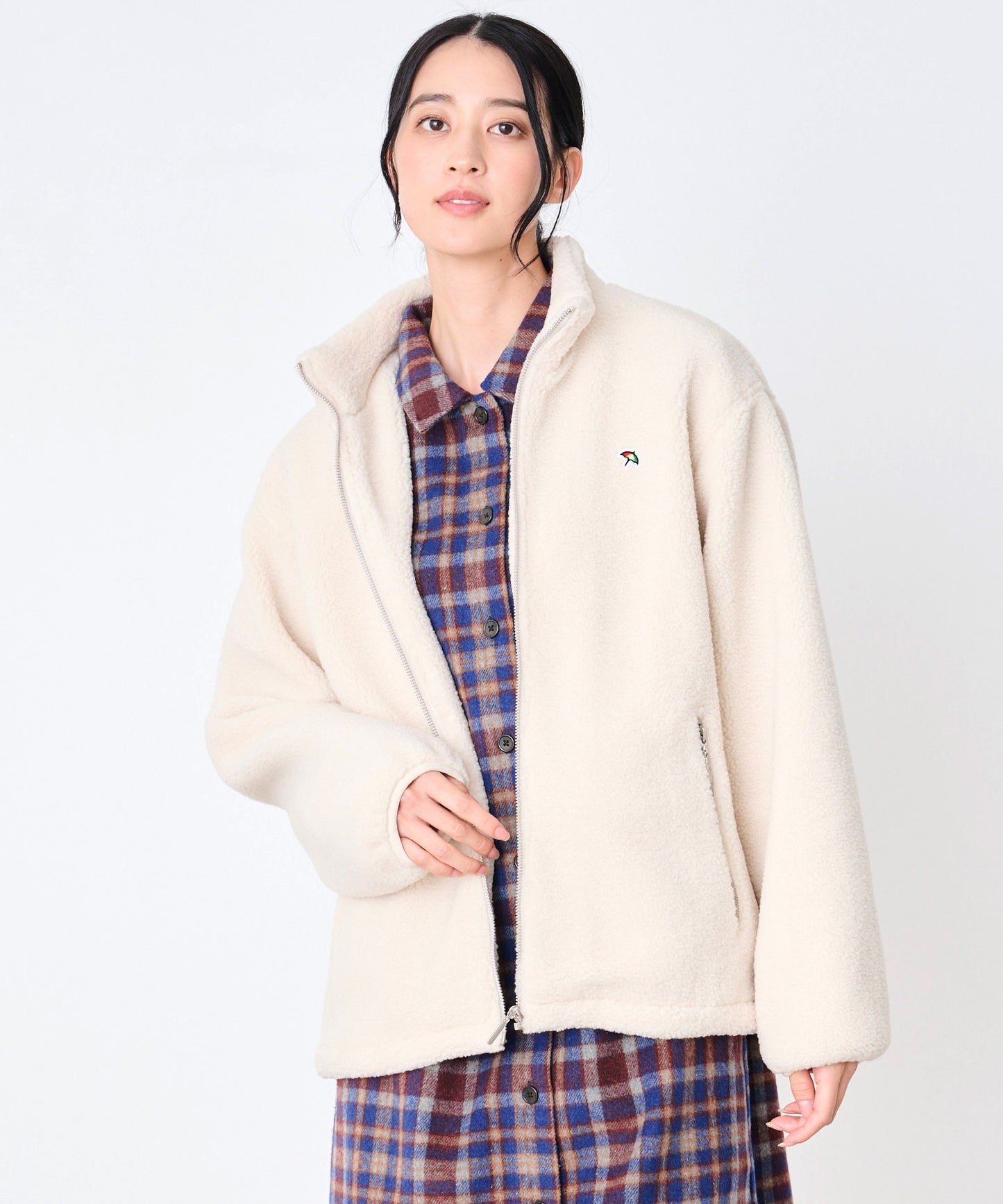 ウーリーフリース シェア スタンドジャケット