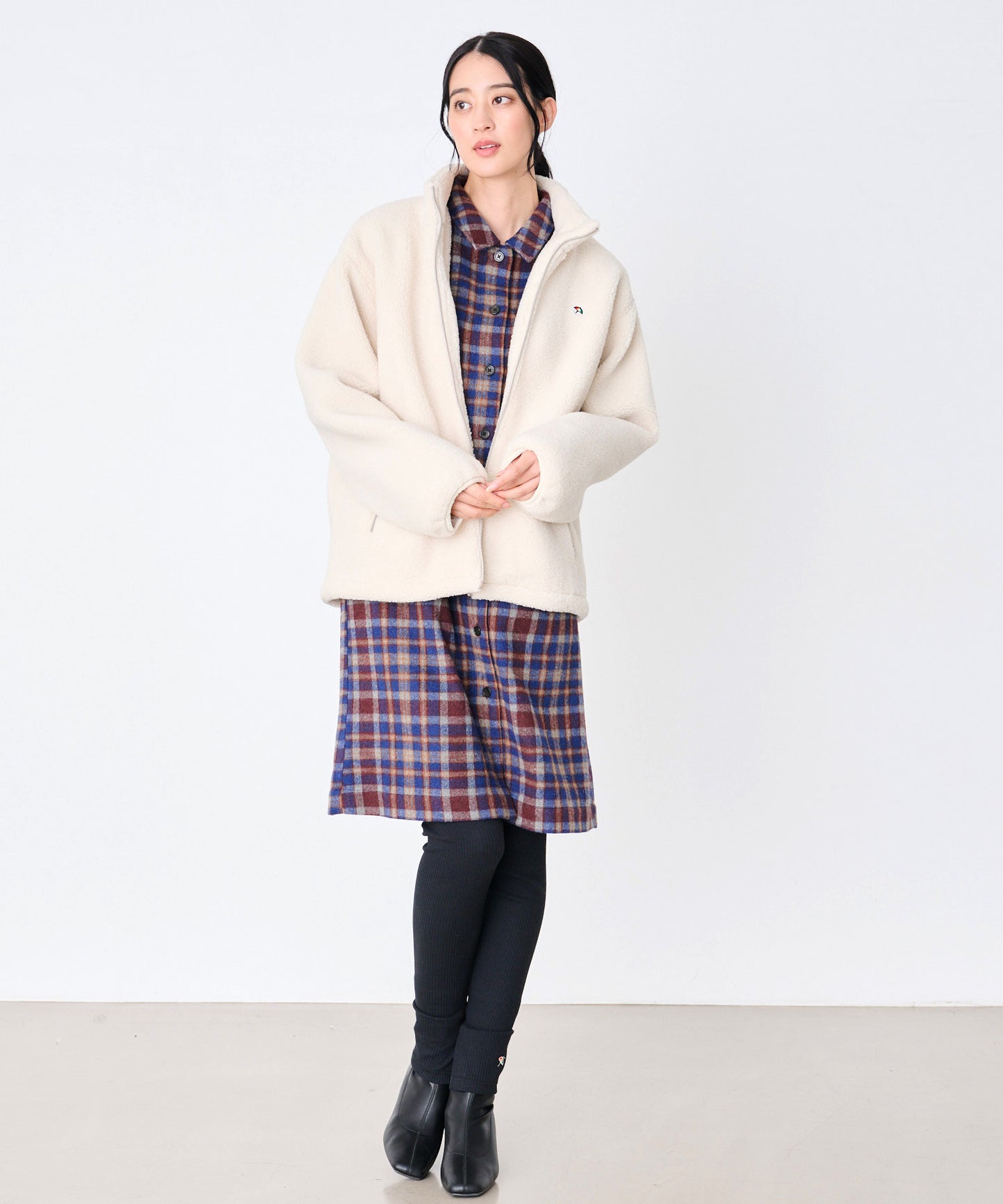 ウーリーフリース シェア スタンドジャケット