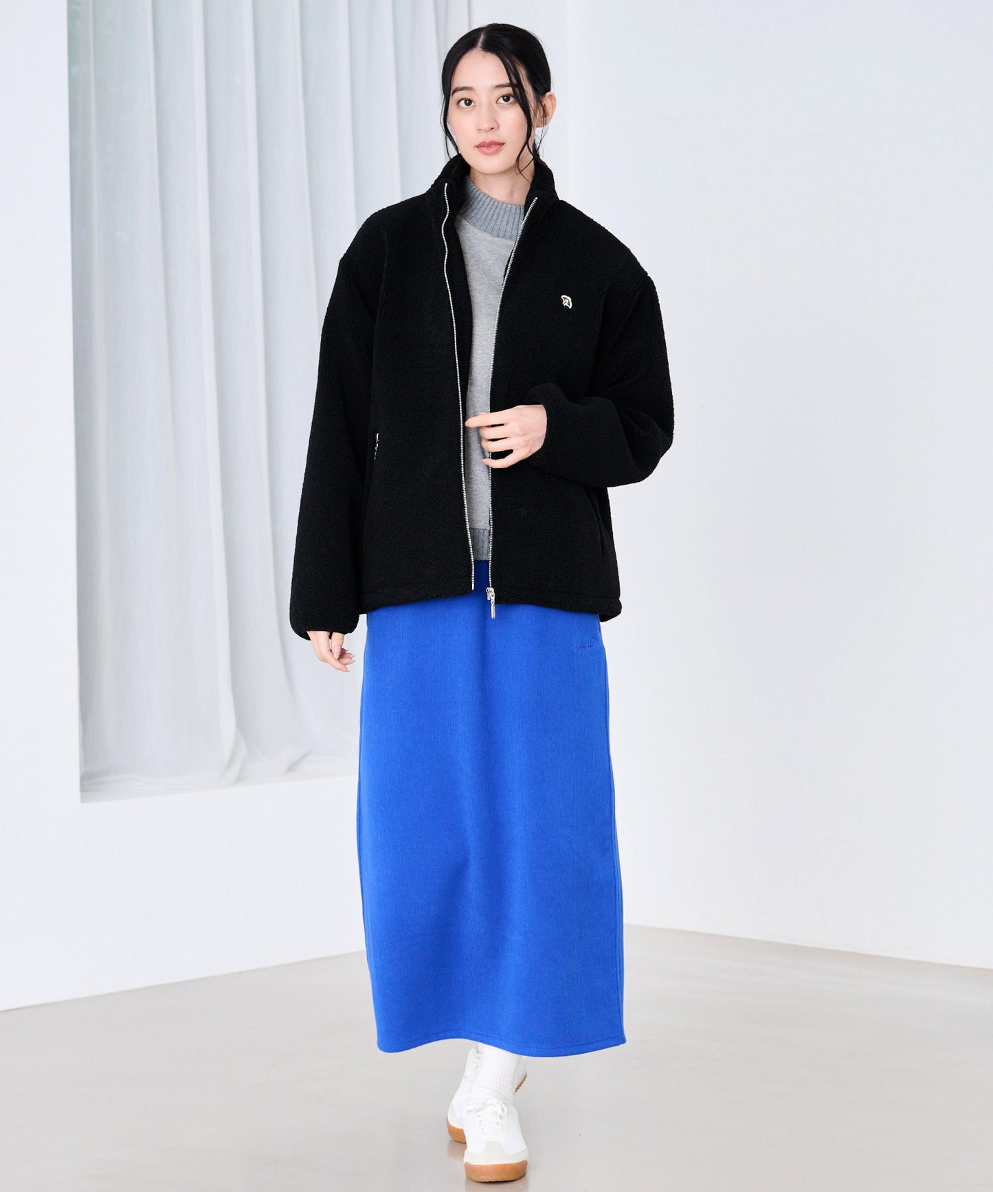 ウーリーフリース シェア スタンドジャケット