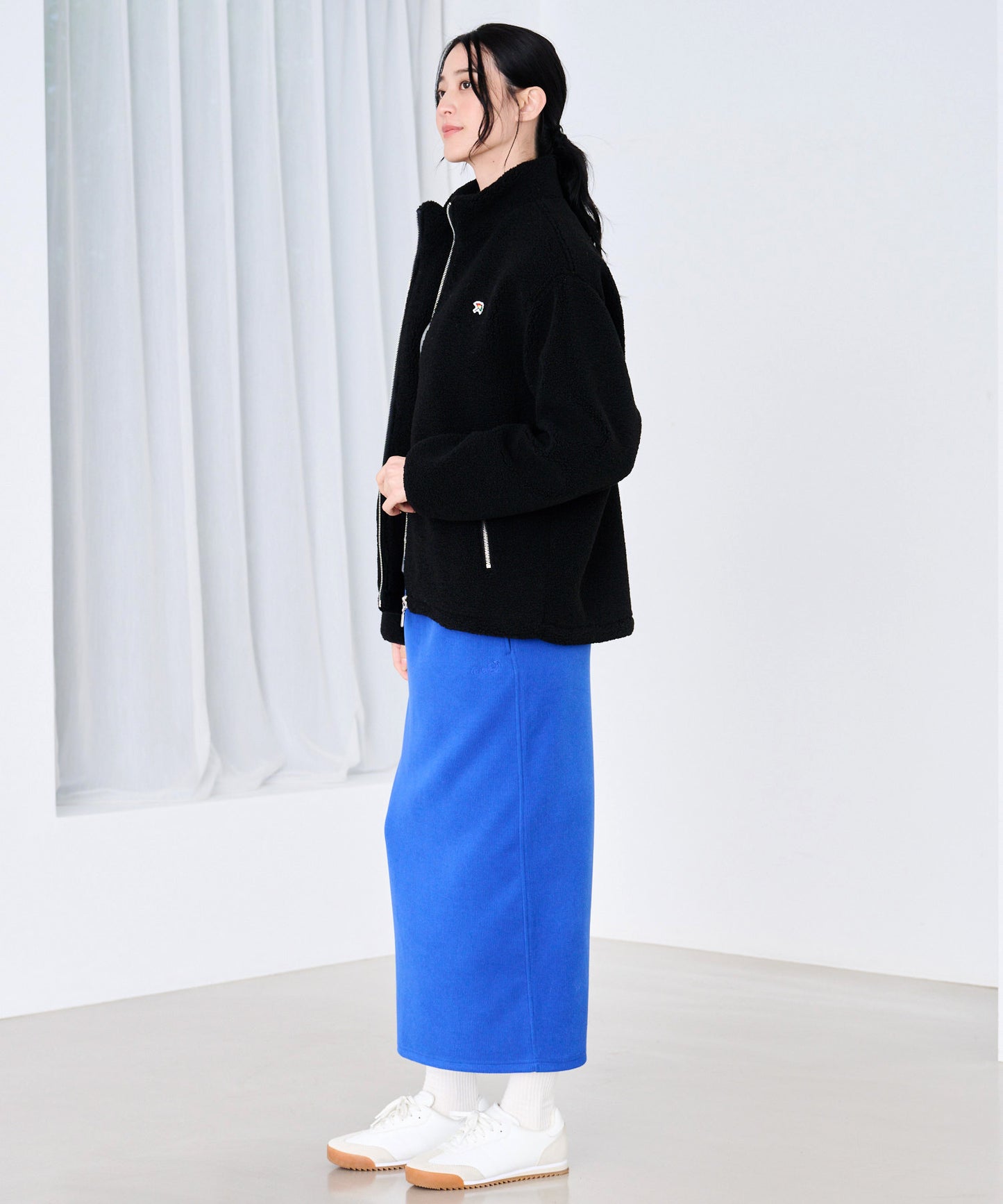 ウーリーフリース シェア スタンドジャケット