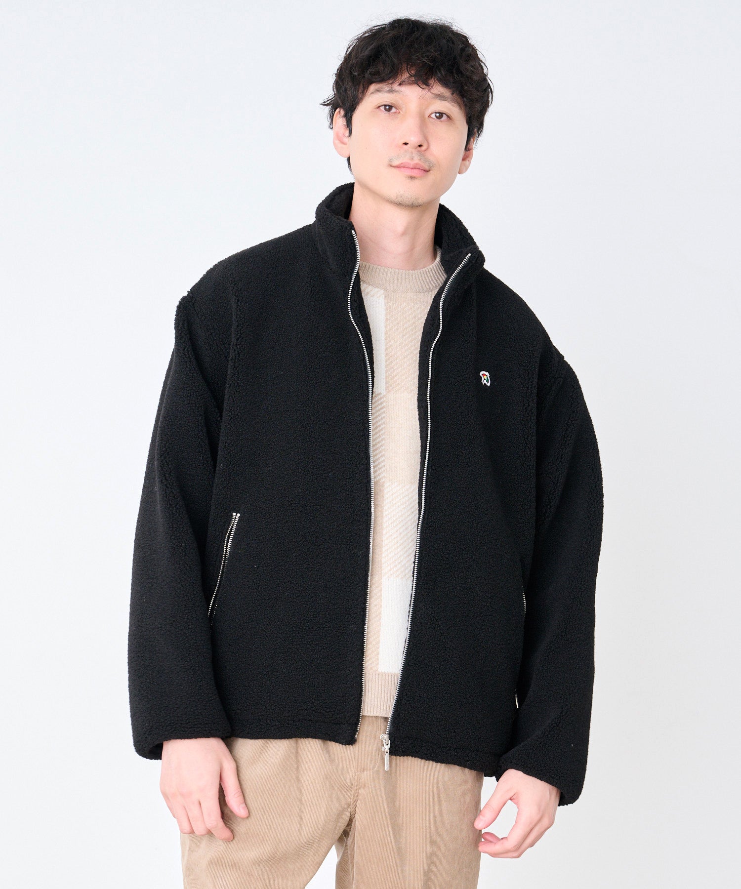 ウーリーフリース シェア スタンドジャケット（その他アウター/ユニ