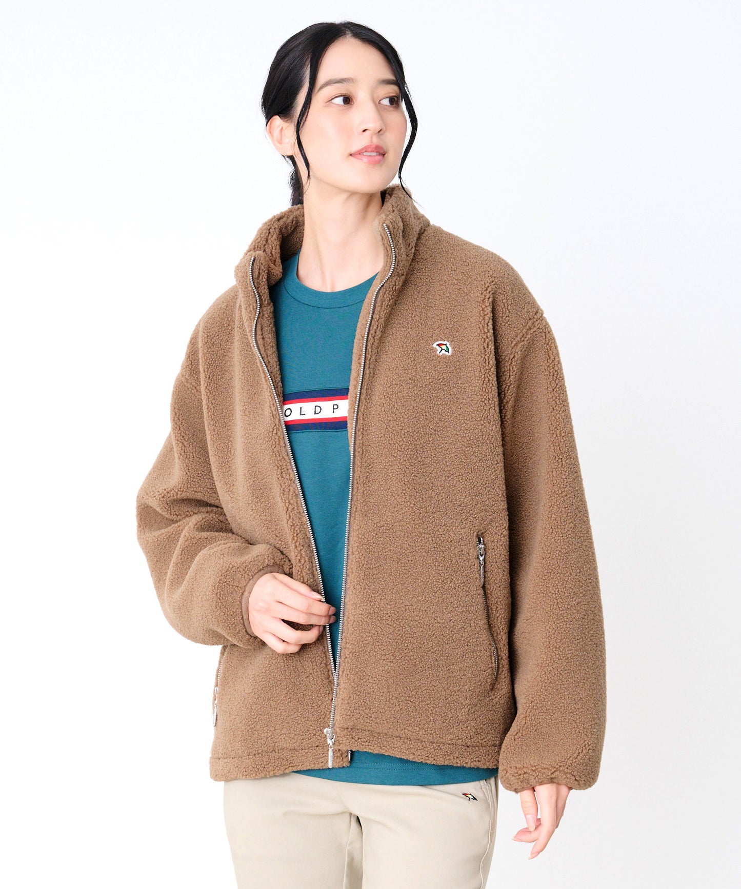 ウーリーフリース シェア スタンドジャケット