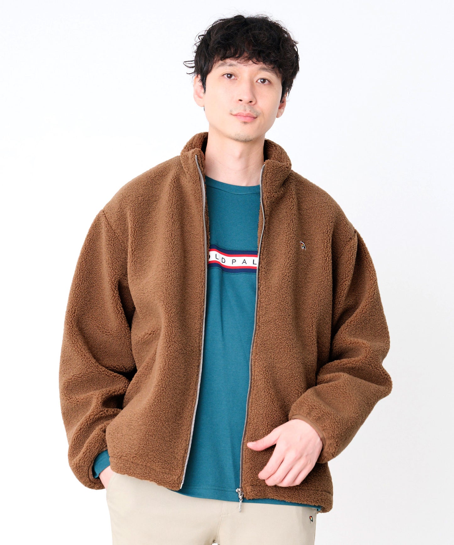 ウーリーフリース シェア スタンドジャケット