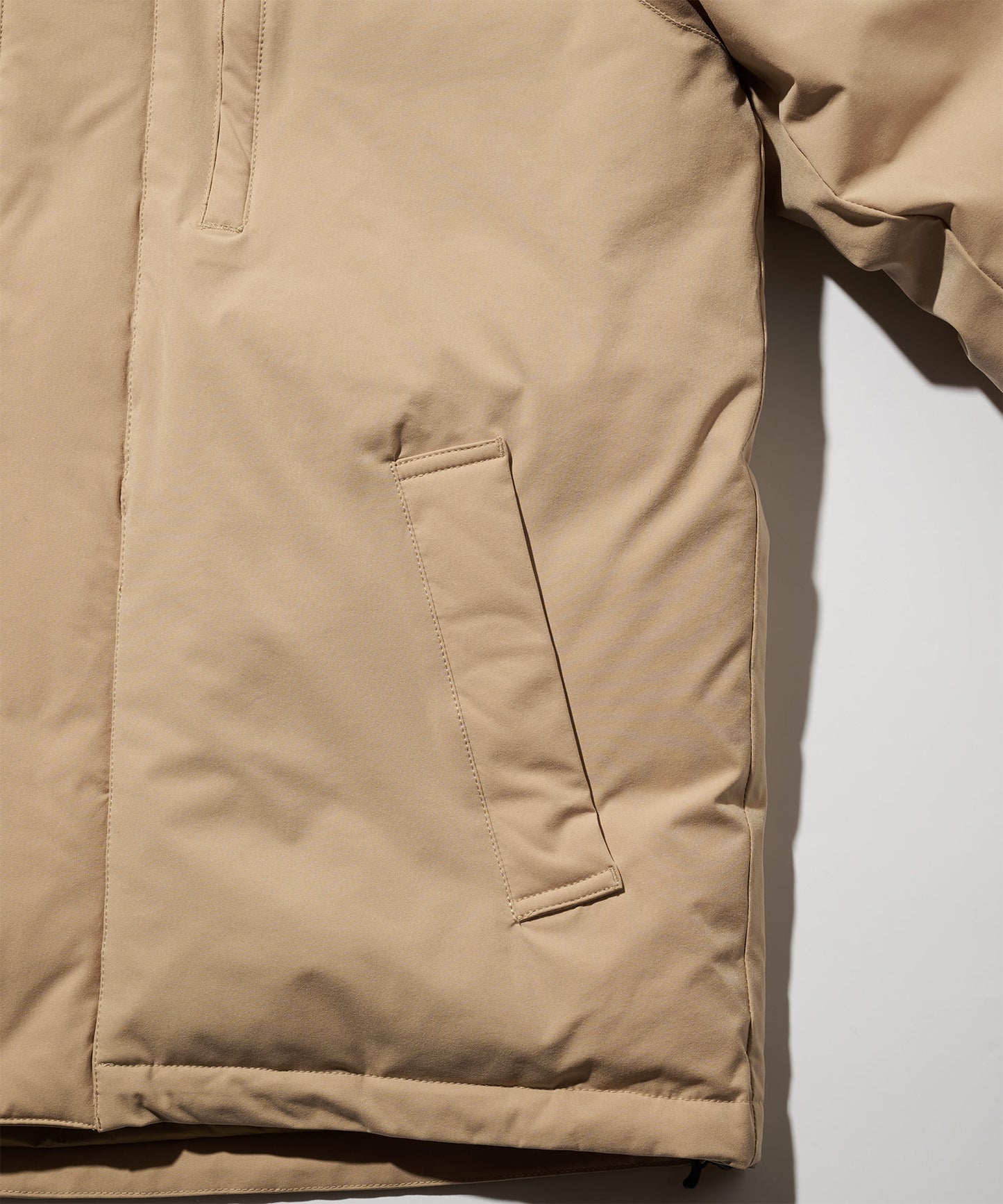 アンブレラスペック シェア フーデッド ダウンジャケット