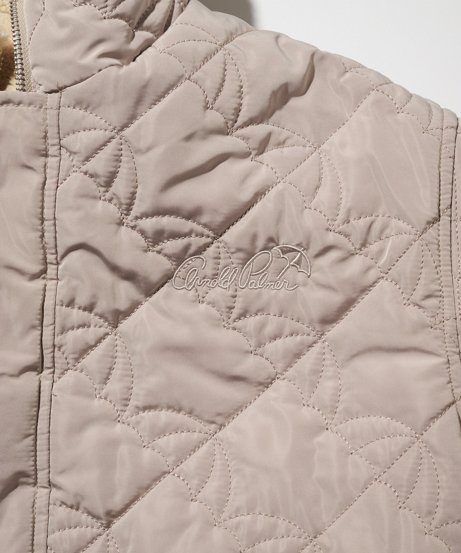 リバーシブル ボア×アンブレラキルト シェア ジャケット（その他