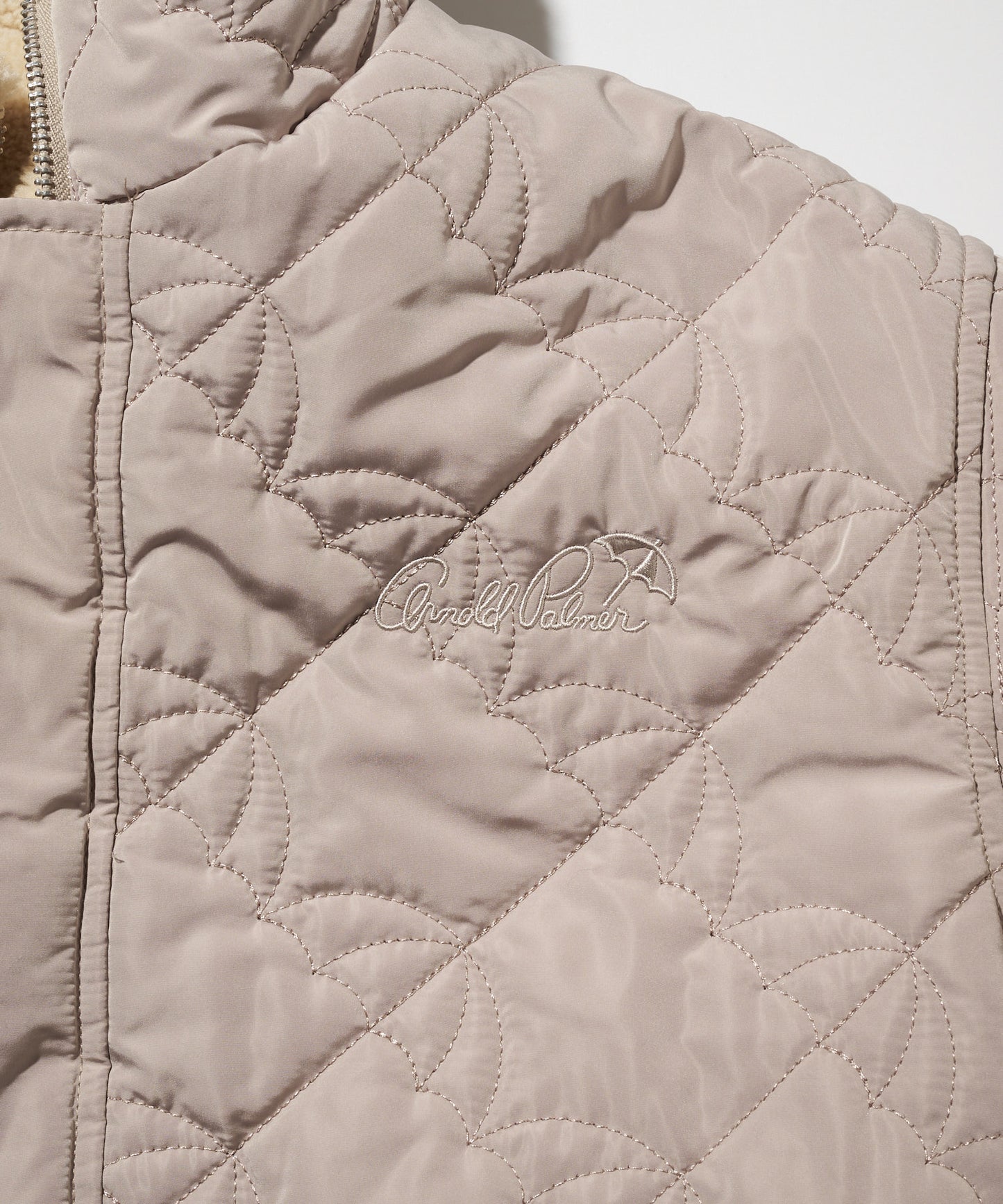 【2BUY対象】リバーシブル ボア×アンブレラキルト シェア ジャケット