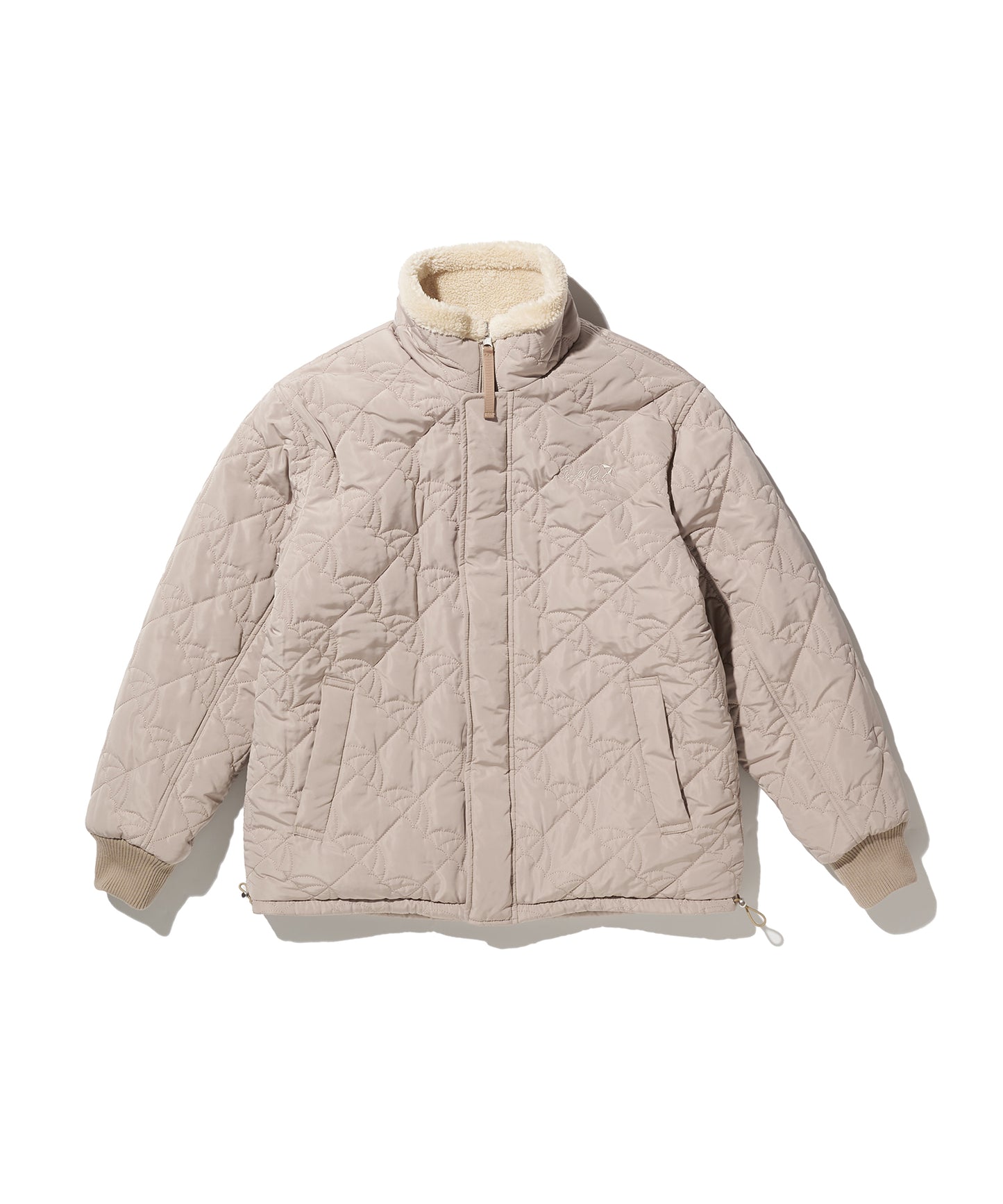 【2BUY対象】リバーシブル ボア×アンブレラキルト シェア ジャケット