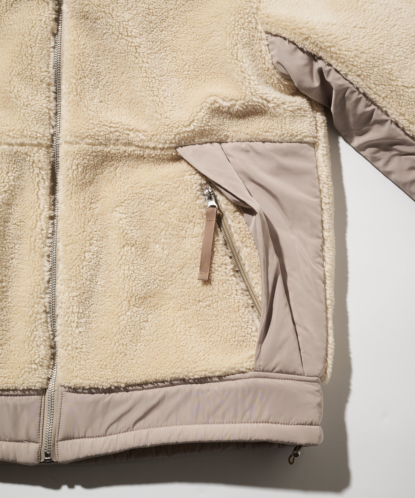 【2BUY対象】リバーシブル ボア×アンブレラキルト シェア ジャケット