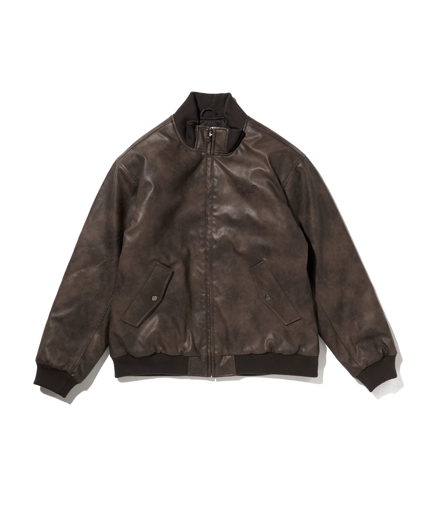 Fレザー 中綿 フライトジャケット