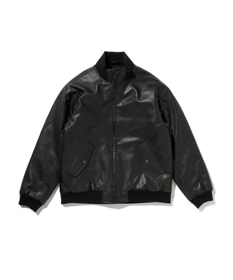 Fレザー 中綿 フライトジャケット