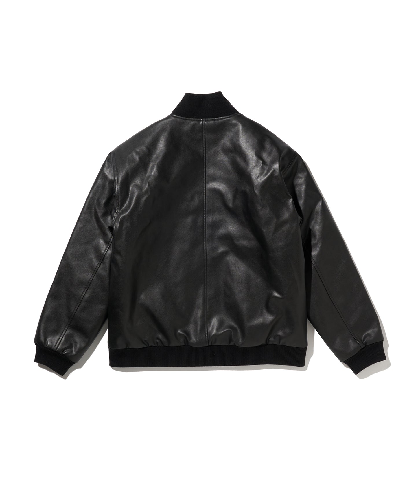 Fレザー 中綿 フライトジャケット