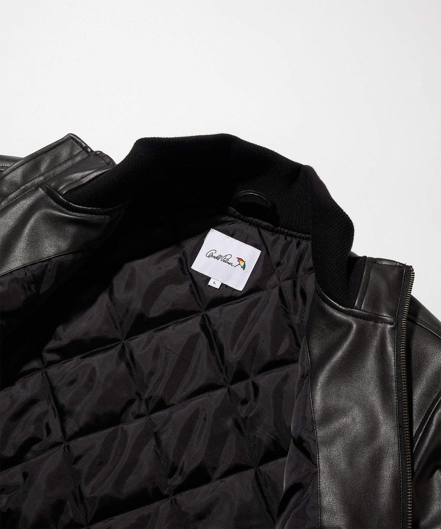 Fレザー 中綿 フライトジャケット