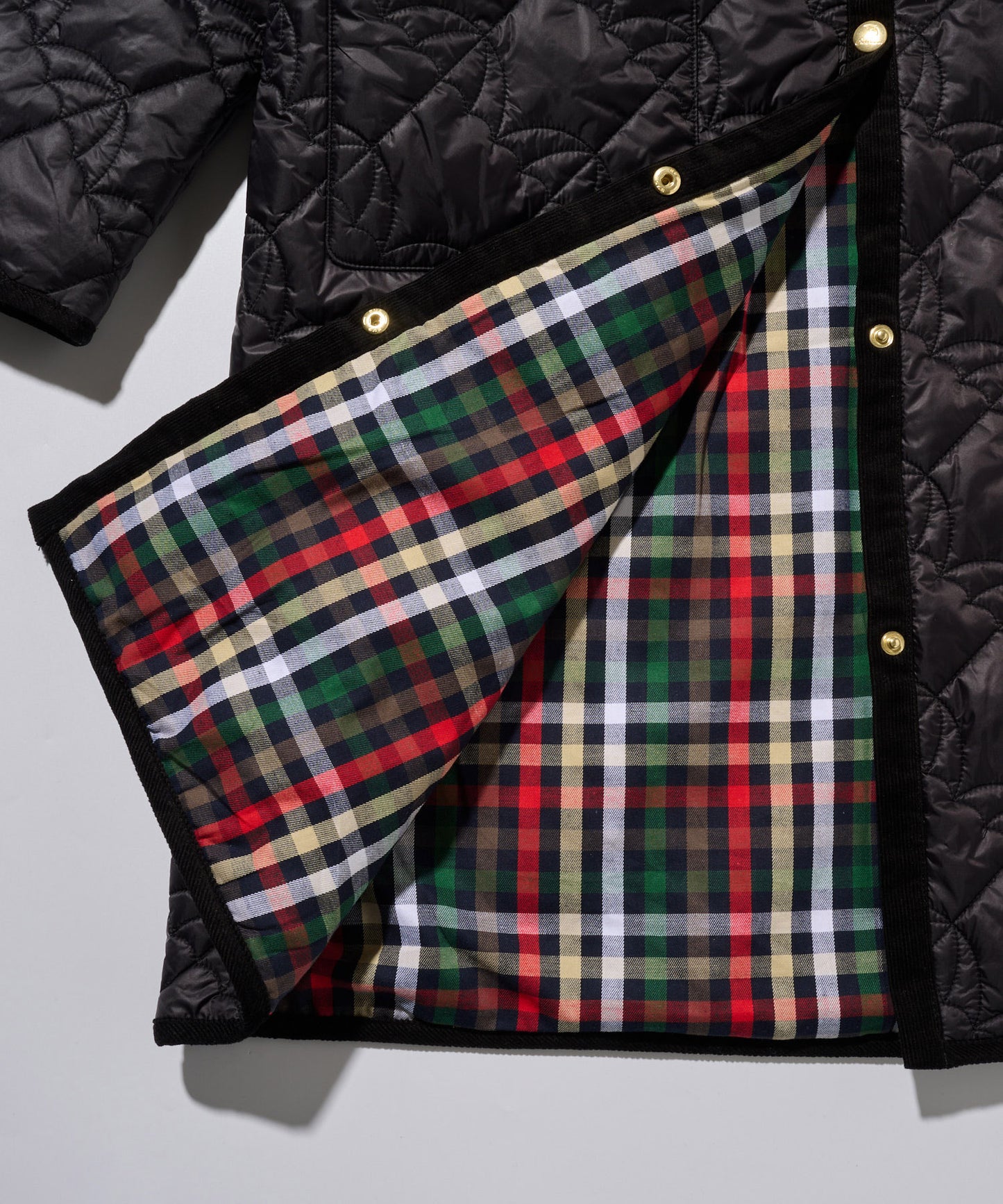 アンブレラキルト ロングコート