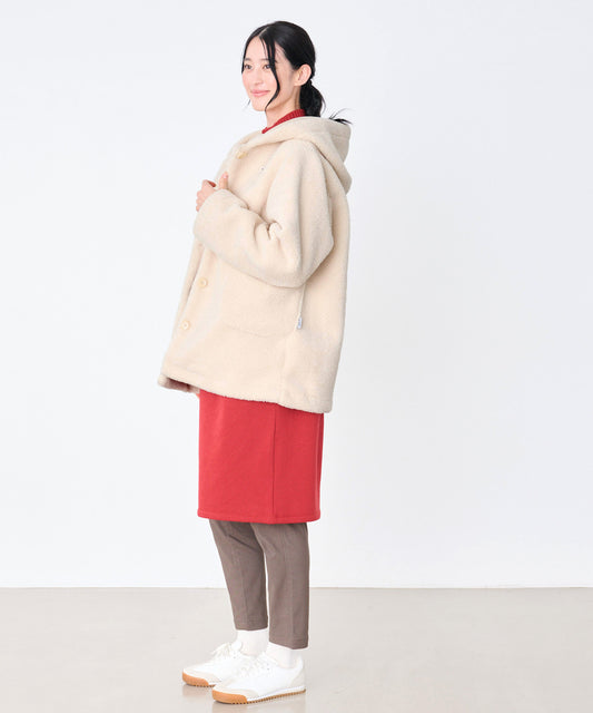 Arnold Palmer　ボア フーディ ショートコート