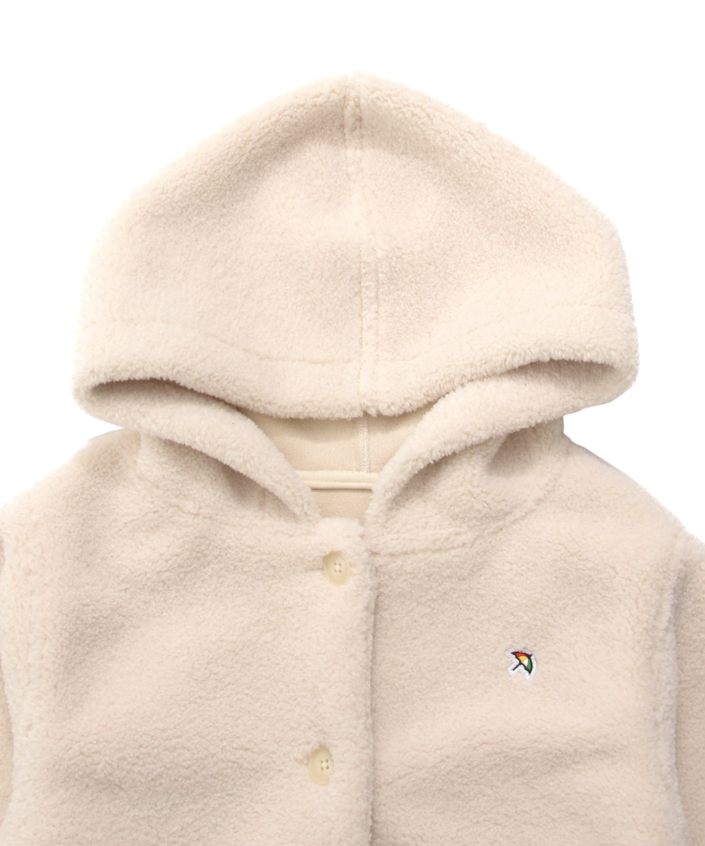 ボア フーディ ショートコート