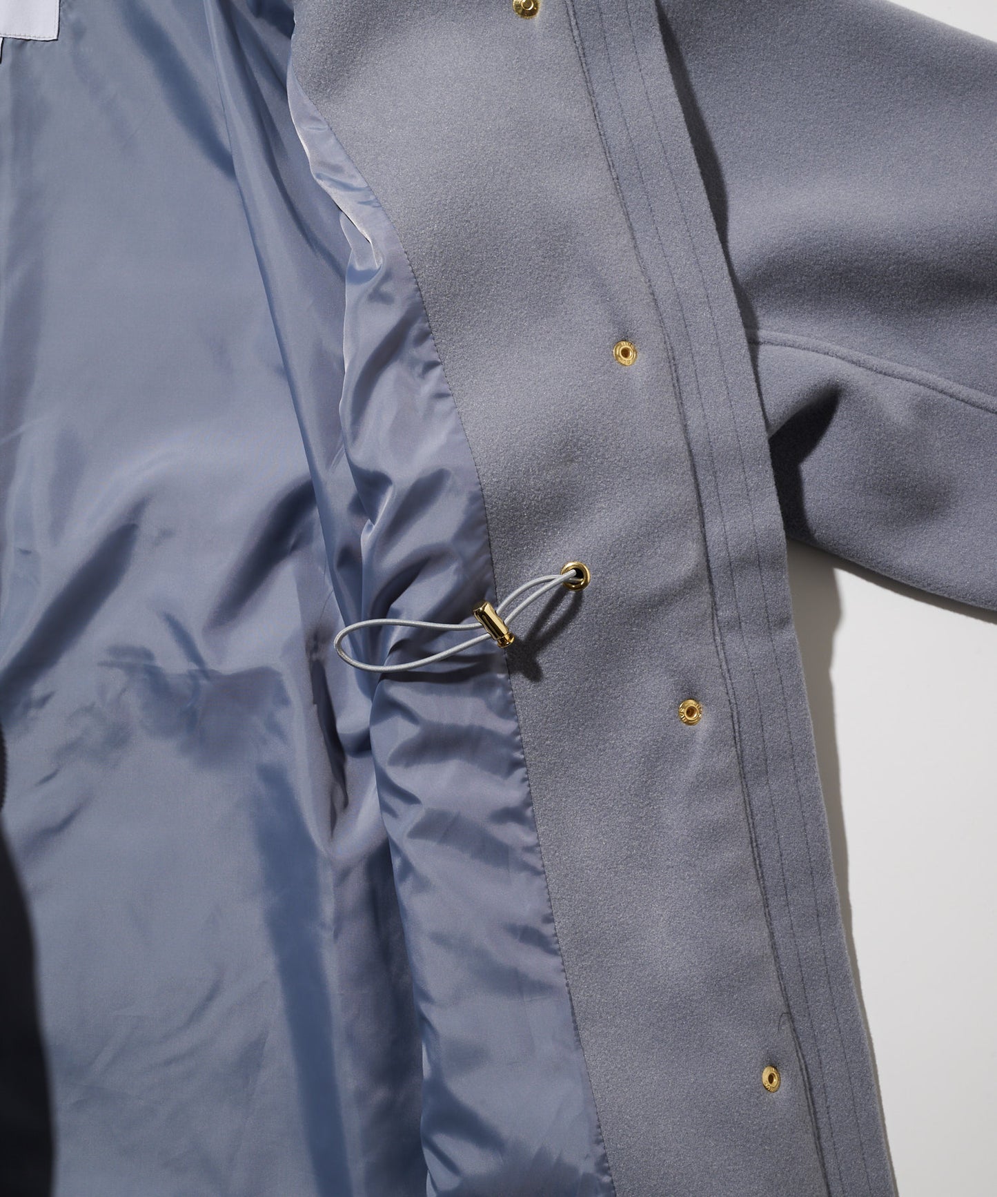 ニットメルトン フードジャケット