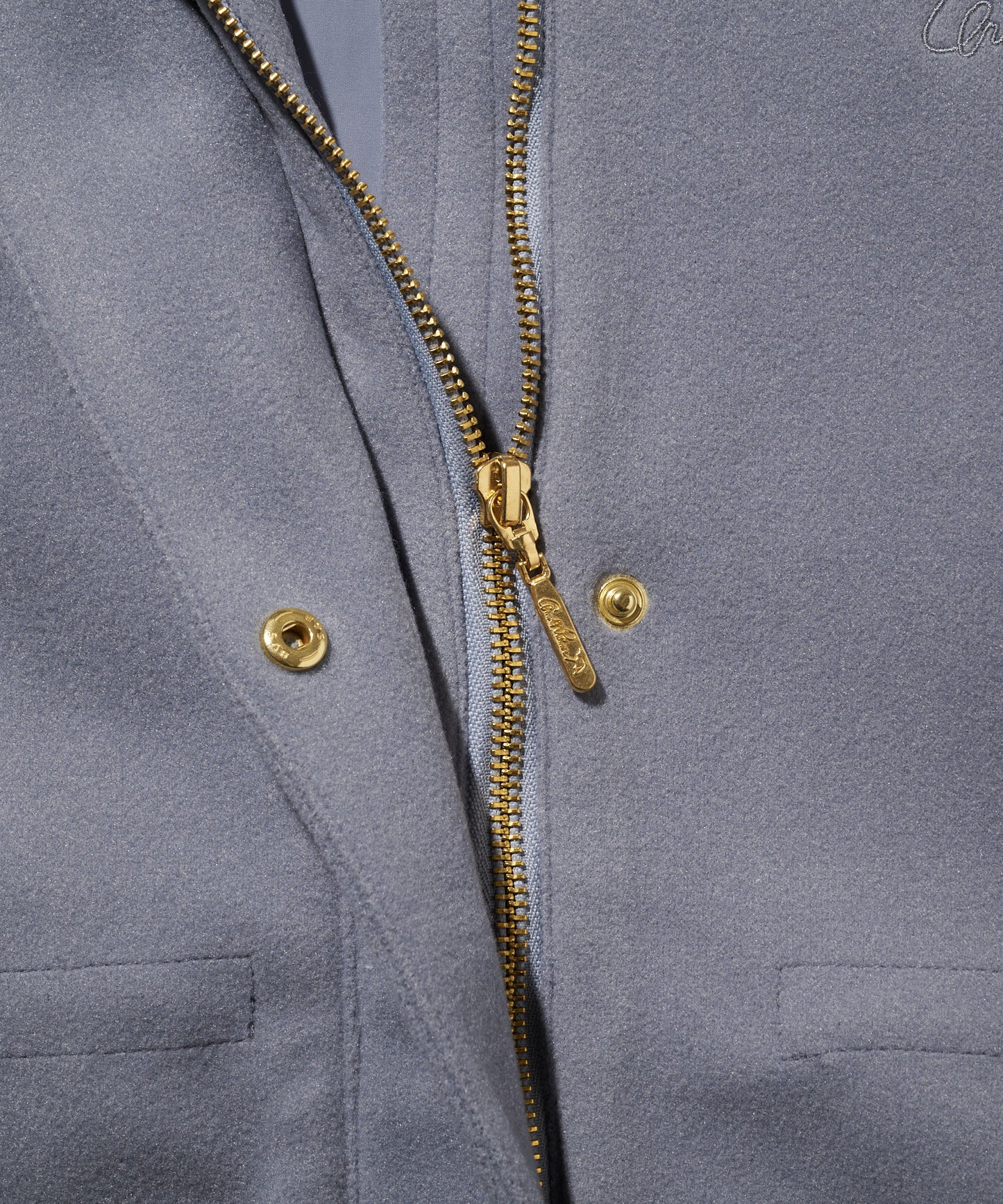 ニットメルトン フードジャケット