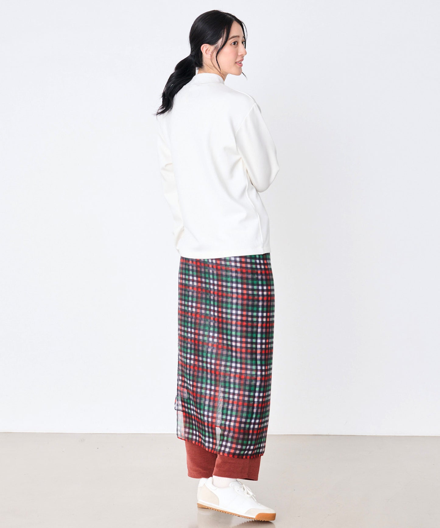 パーマーチェック ラージ ストール