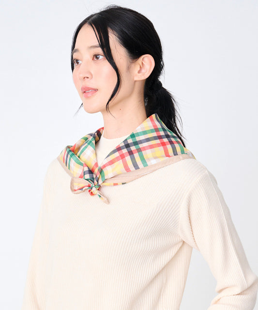 Arnold Palmer　 パーマーチェック スモール ストール