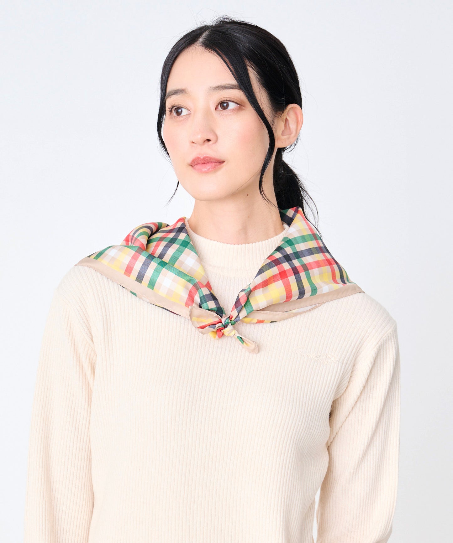 パーマーチェック スモール ストール