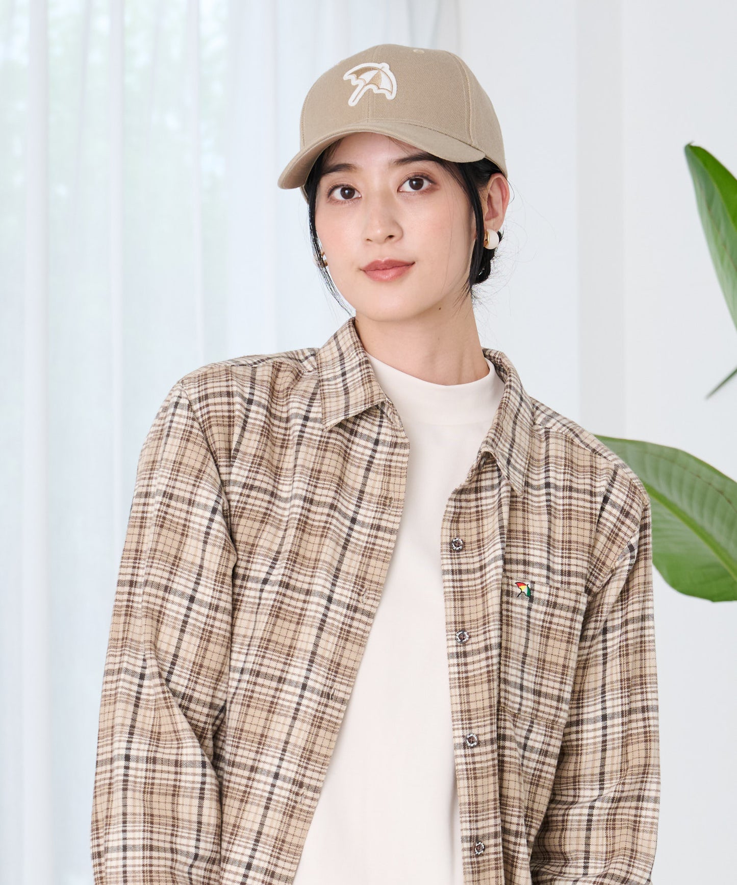 ビッグアンブレラ ロゴ シェア キャップ