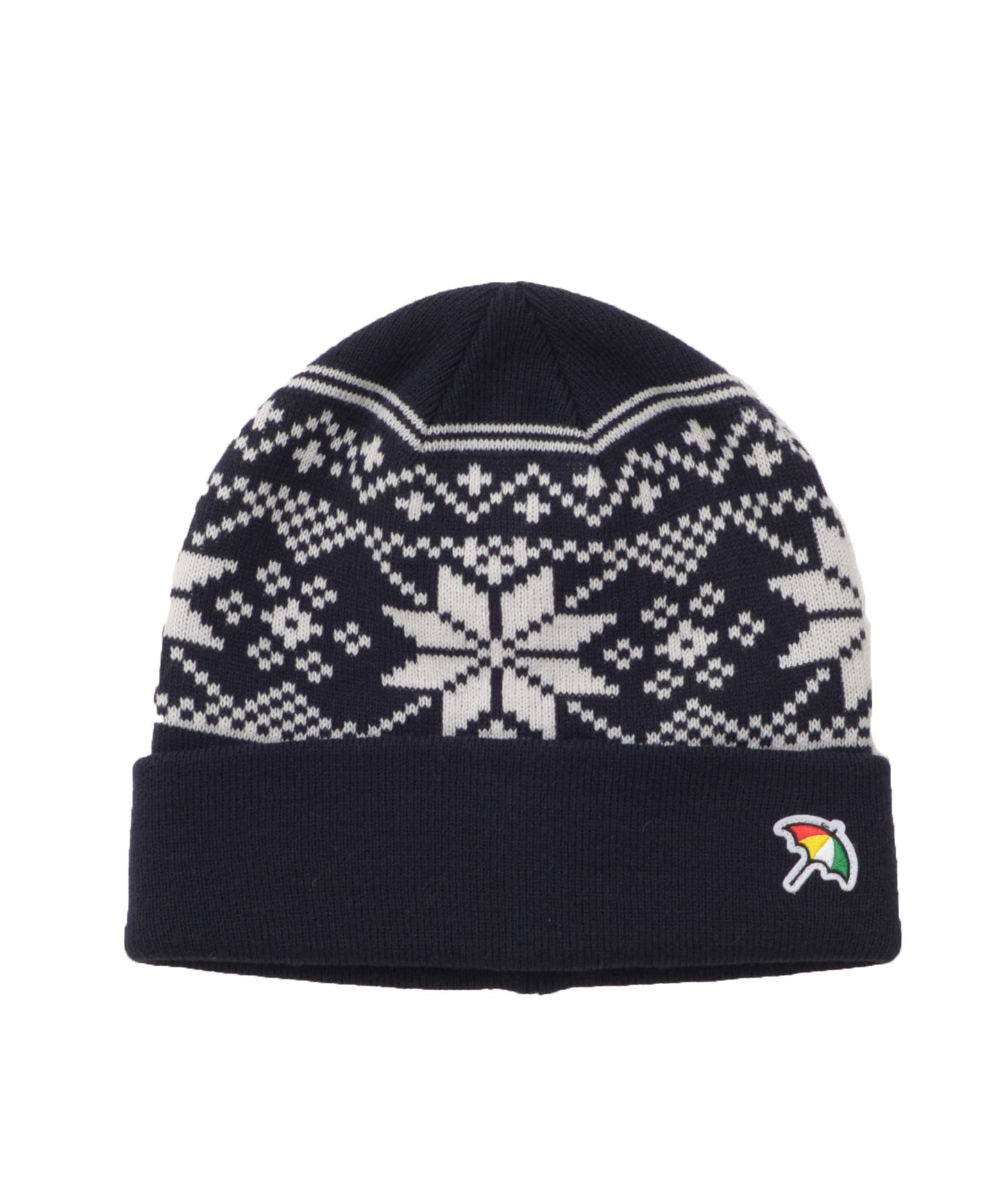 ジャガードロゴ シェア ニットキャップ