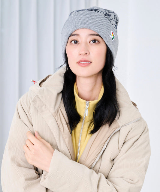 Arnold Palmer　 ジャガードロゴ シェア ニットキャップ