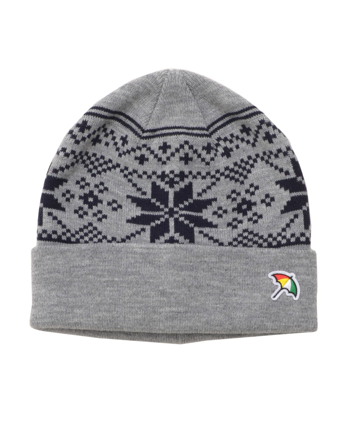 ジャガードロゴ シェア ニットキャップ