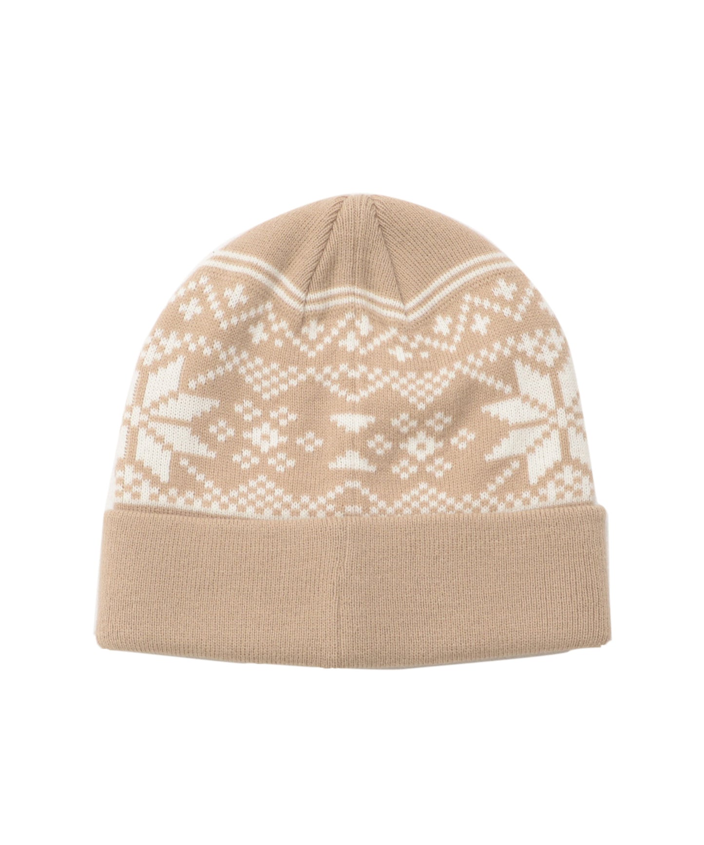 ジャガードロゴ シェア ニットキャップ