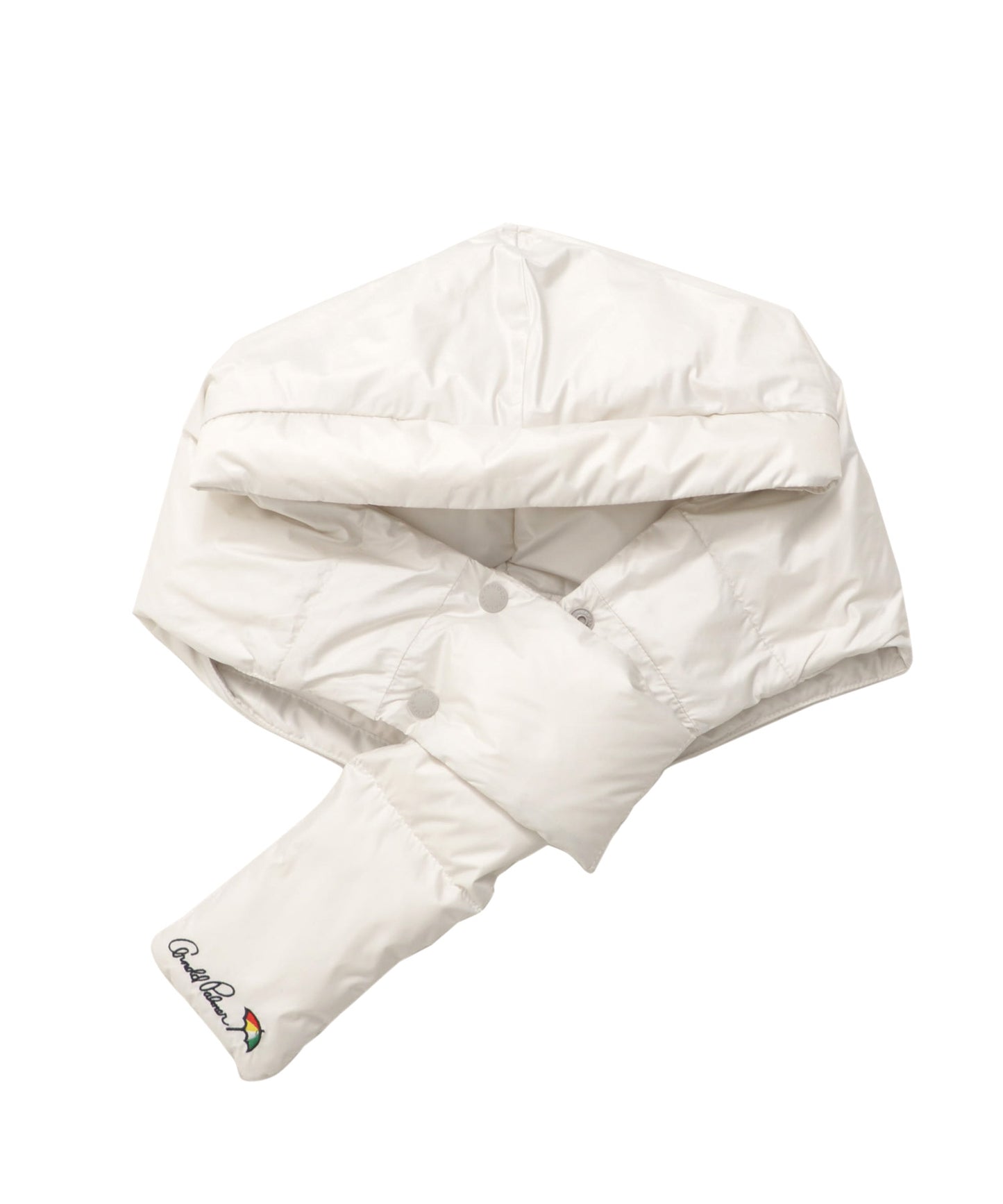 ライトダウン フード付き シェア マフラー