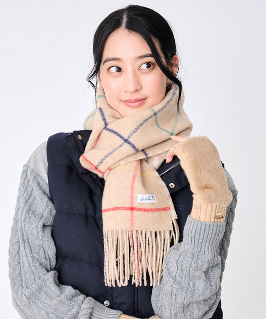 Arnold Palmer　ウィンドペンチェック リバーシブルマフラー