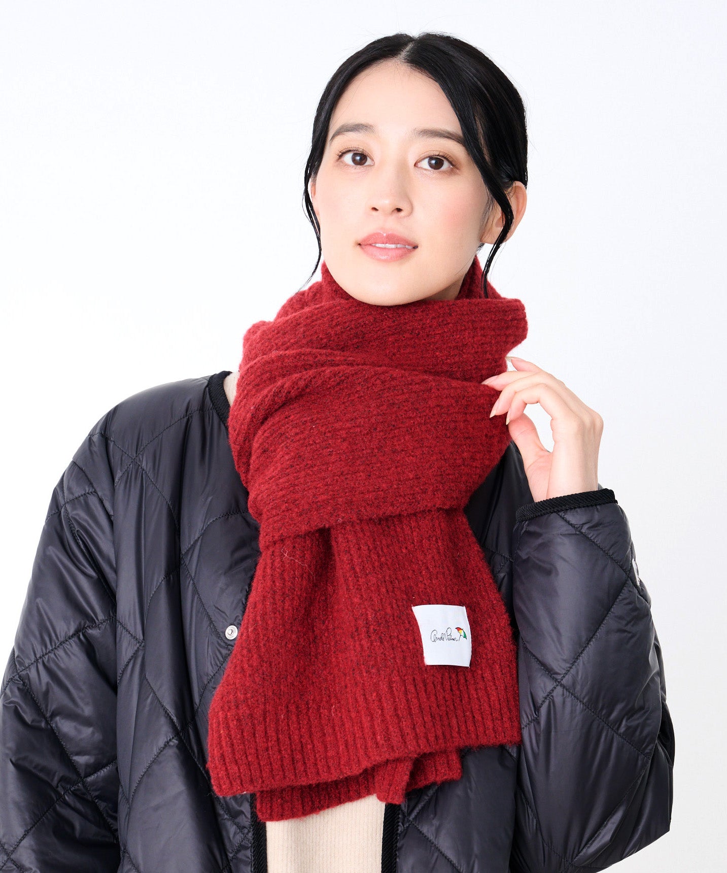 リブ編みニット シェア マフラー（マフラー/ユニセックス