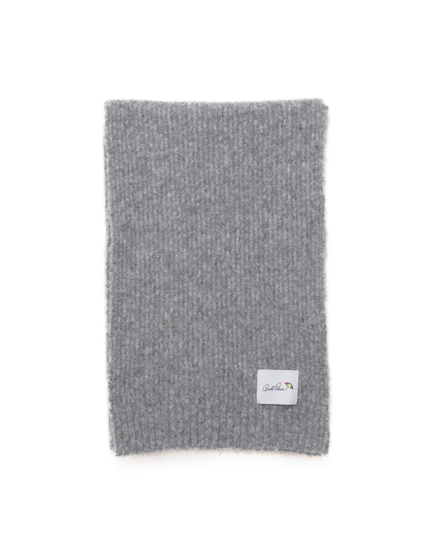 リブ編みニット シェア マフラー