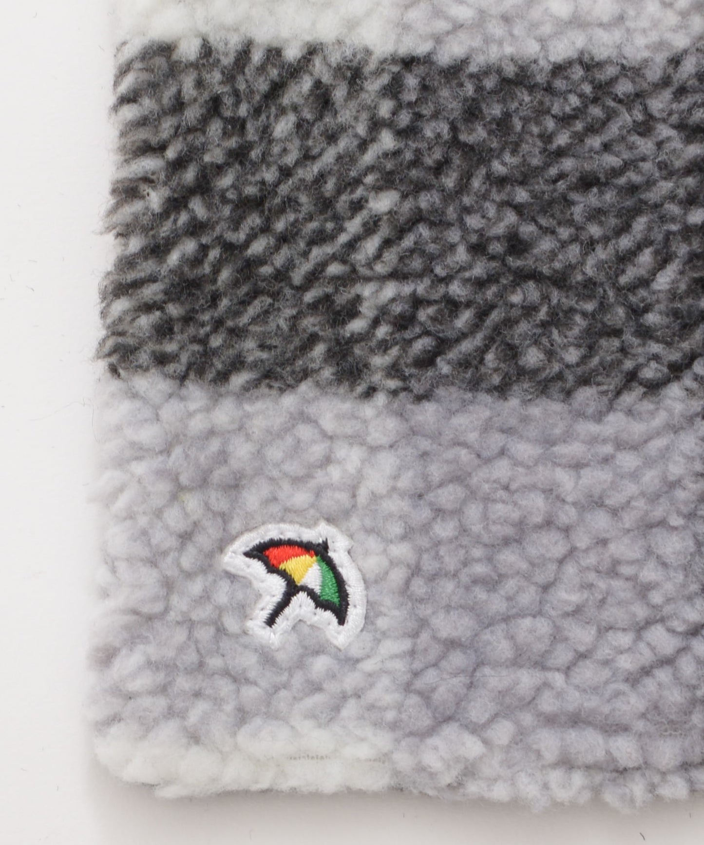 チェックボア リバーシブルマフラー