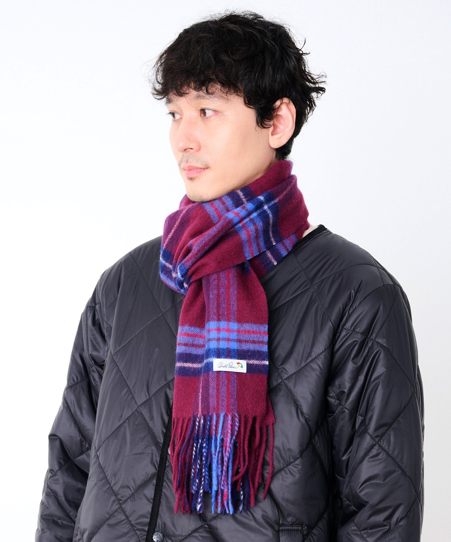 チェック レギュラーマフラー