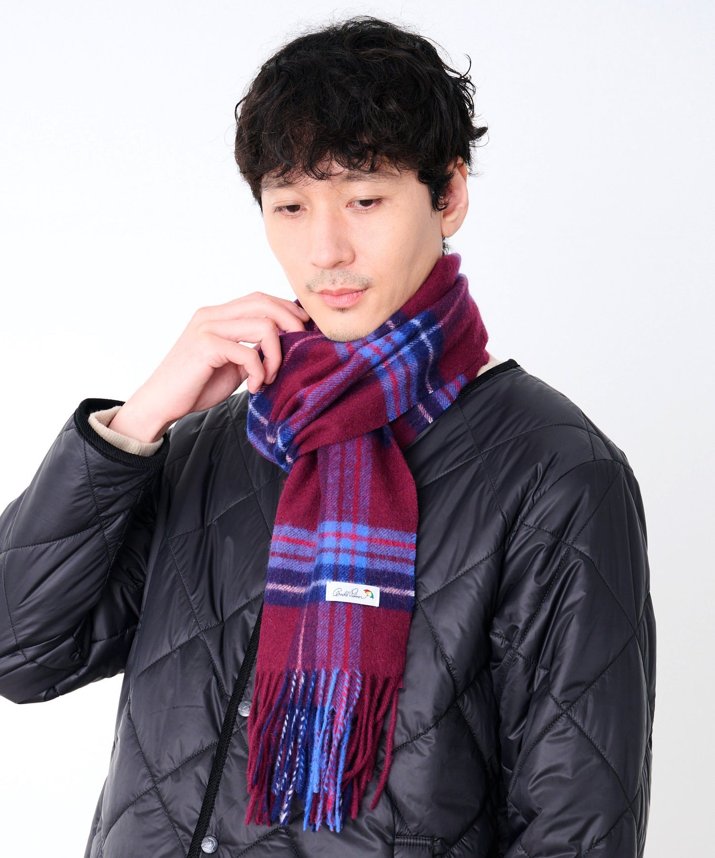 チェック レギュラーマフラー