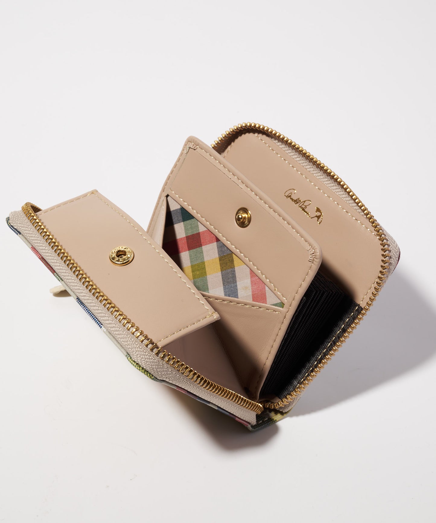 リアルレザー コンパクト財布