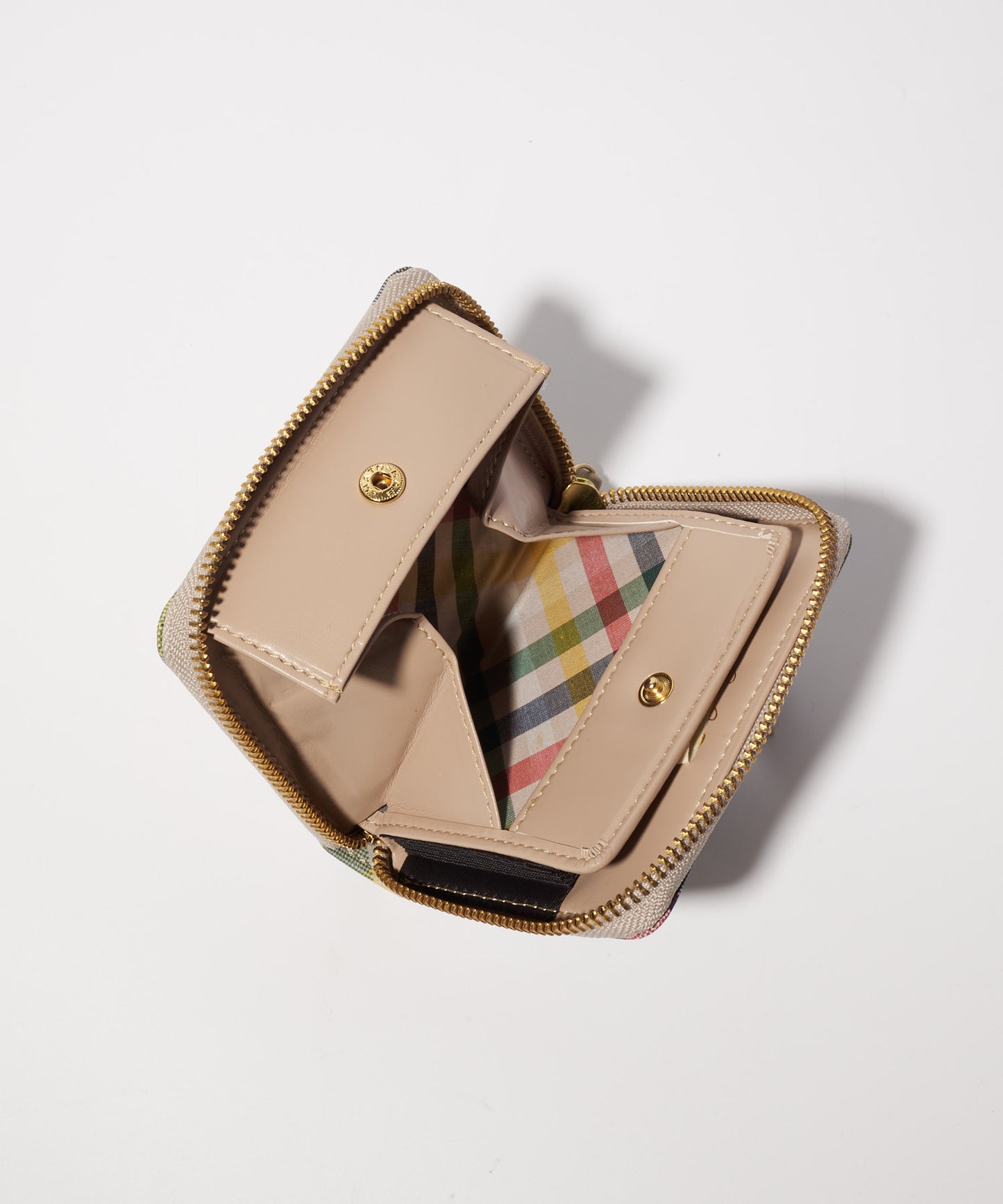 リアルレザー コンパクト財布