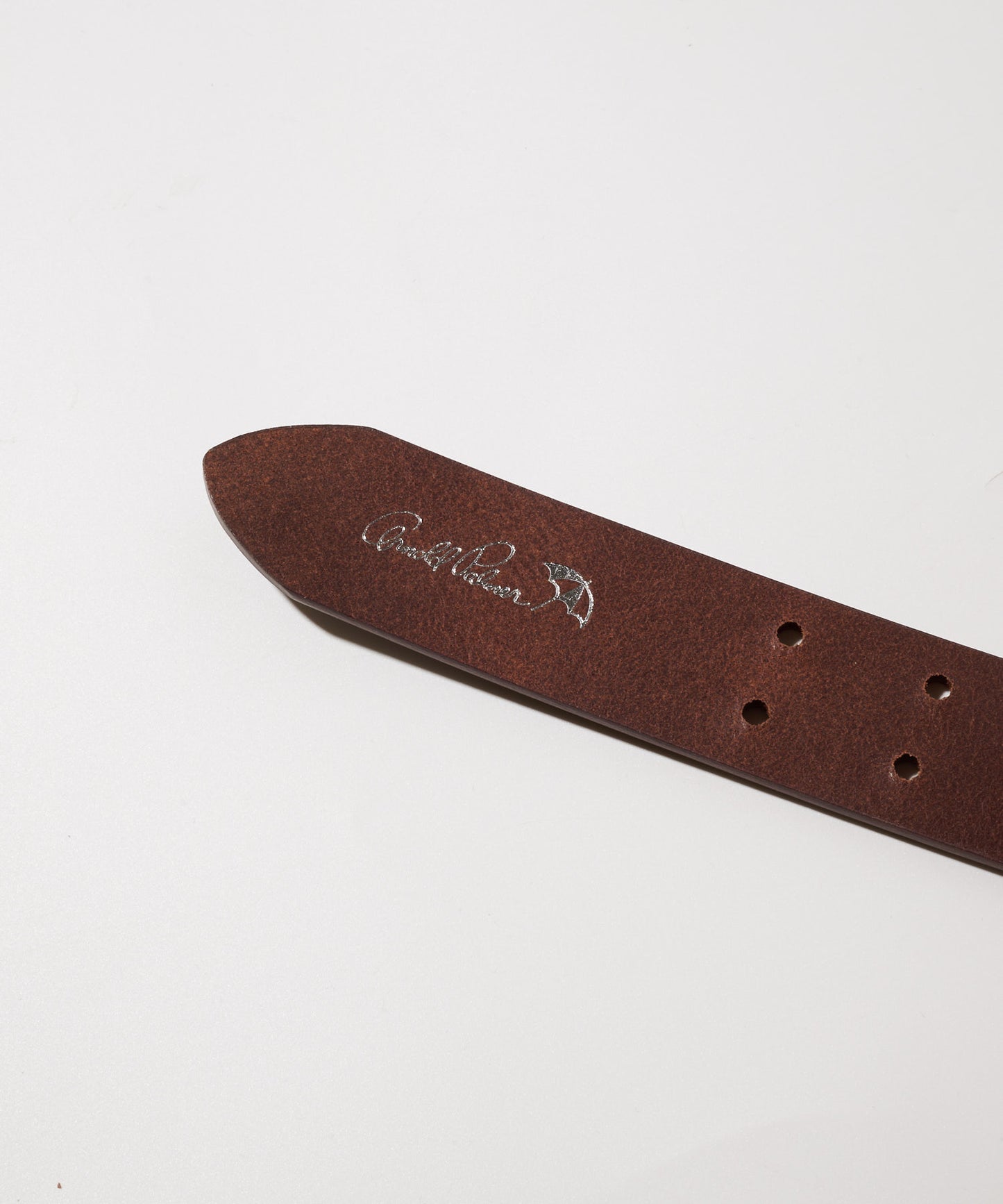 リアルレザー　Wピンベルト