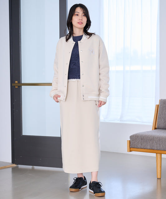 Arnold Palmer　【タイムセール】ダンボールニット シェア スタジアムジャンパー