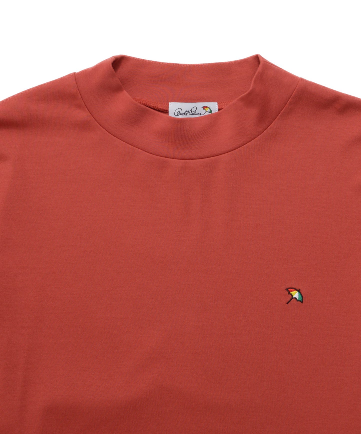 シェア スムースコットン モックネック ロングTシャツ
