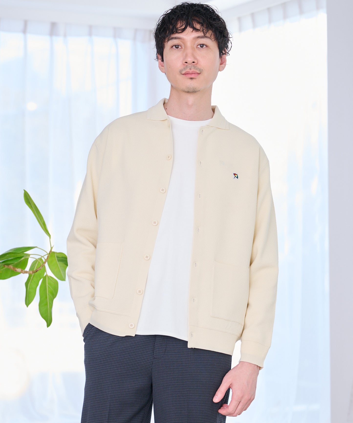 シェア スポンディッシュ カノコニット カーディガン